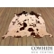 Freckled Brown and White Cowhide Rug